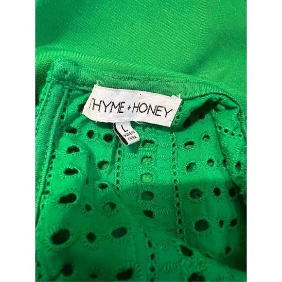 Thyme and Honey green size Large - Picture 4 of 4